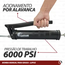 Engraxadeira Bomba Graxa Graxeira Manual 500g 2015-e Lupus Foto mini 4