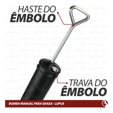 Engraxadeira Bomba Graxa Graxeira Manual 500g 2015-e Lupus Foto mini  3