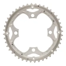 Engrenagem Coroa Shimano Deore Lx 44 Dente 9v Fc-t661 Xt Slx Cor Prata Foto mini 1
