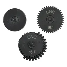 Engrenagem Gearbox V2 V3 16-1 Aeg Airsoft Quickshot Foto mini 1