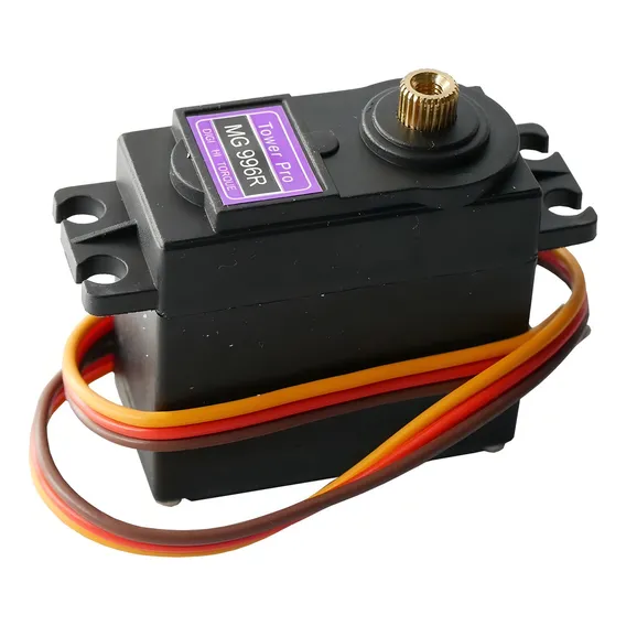 Engrenagens de metal Mg996 Mg996r Digital Servo Torque de 12 kg Foto 1