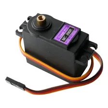 Engrenagens de metal Mg996 Mg996r Digital Servo Torque de 12 kg Foto mini 2