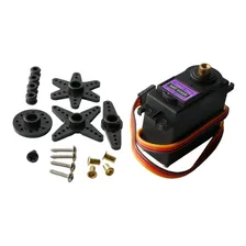 Engrenagens de metal Mg996 Mg996r Digital Servo Torque de 12 kg Foto mini 4