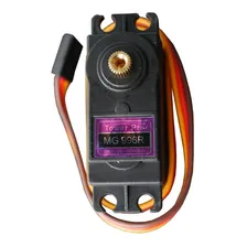 Engrenagens de metal Mg996 Mg996r Digital Servo Torque de 12 kg Foto mini 3