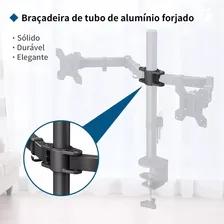 Engrossado Suporte 2 Monitores Suporte Monitor Articulado Suporte Para Monitor Articulado É Adequado Para Computadores Com Telas De 17 A 32 Polegadas. Foto mini 2