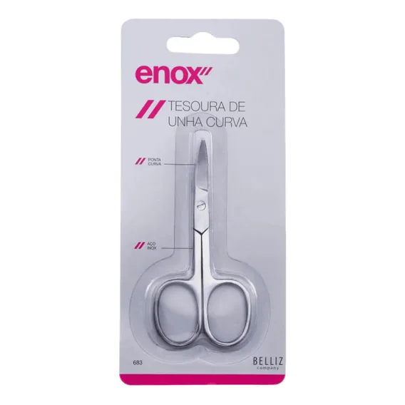 Enox Tesoura P/ Unhas Curva Foto 1