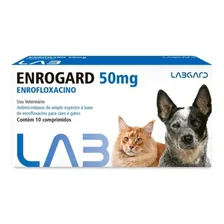 Enrogard 50mg Enrofloxacino - 10 Comprimidos Foto mini 1