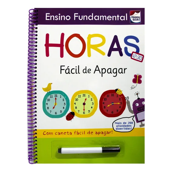 Ensino Fundamental - Fácil De Apagar: Horas Foto 1