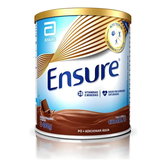 Ensure 400g Sabor Chocolate Abbott Foto 1