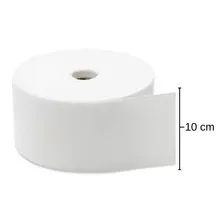 Entretela Para Confecção Cortina 200 M X 10 Cm Largura-150gm Cor Branco Foto mini  2