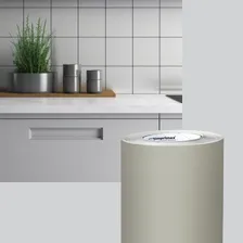 Envelopamento Vinil Adesivo Jateado Cinza Glacial 1,22x4m Foto  mini 1