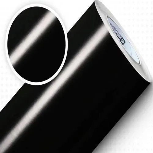 Envelopamento Vinil Preto Fosco Imprimax Com 1,40m X 50m Cor Preto-fosco Foto 1