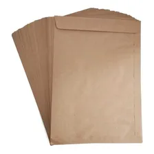 Envelope A4 Saco Kraft Pardo 26x36 Cm Scrity 250 Unid Full Foto mini 1