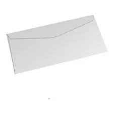 Envelope Carta Oficio 11,4x22,9cm Cof20 Cx. C/ 1000 Un Cor Branco Nome Do Desenho Cof 020 Foto mini 4
