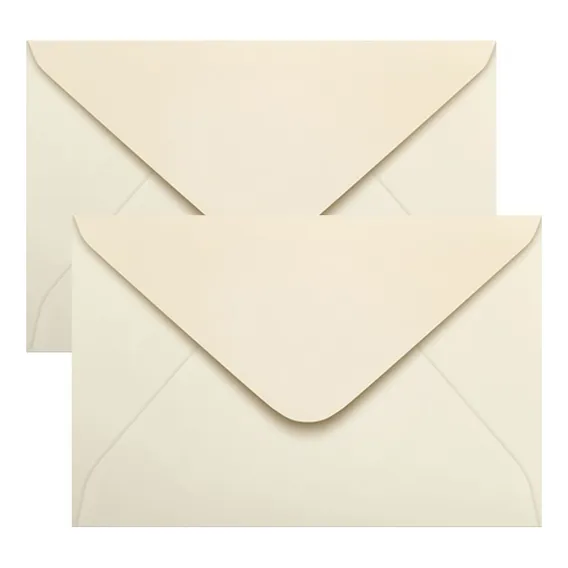 Envelope Convite 16x23 100 Unidades Scrity Cor Marfim Foto 1