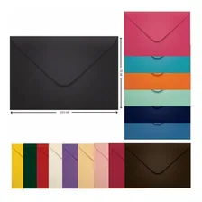 Envelope Convite 16x23 100 Unidades Scrity Cor Marfim Foto mini  3