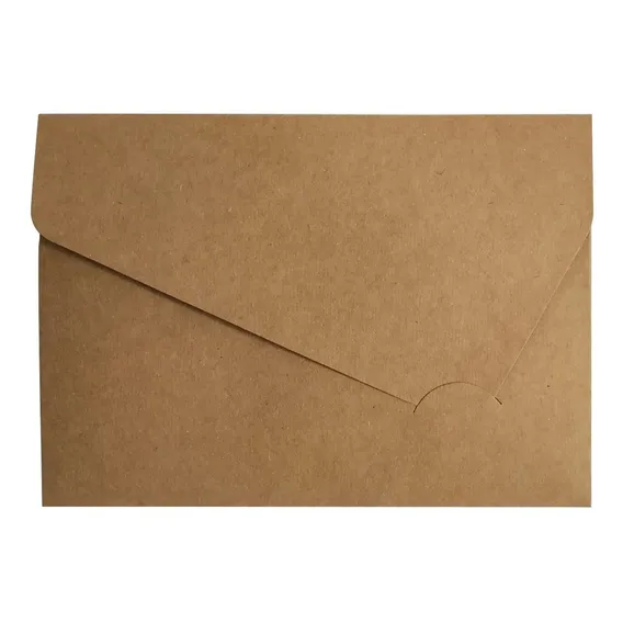 Envelope Convite De Casamento 15x21 /envelope 21x15 C/ 100 Cor Kraft Foto 1