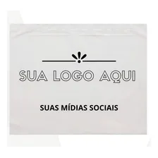 Envelope De Plástico Logomarca Personalizada Logo 20x20 250 Foto mini  2