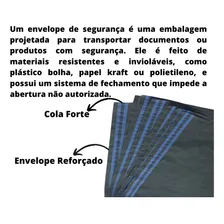 Envelope De Segurança Embalagem Plastica Correio 30x40 100 Foto mini  2