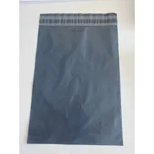 Envelope De Segurança Saco Plástico Correio Cinza 15x20 250 Foto mini 3