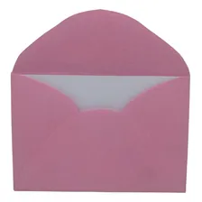 Envelope envelopes para convites de casamento Arwetech Envelope amarelo para convite con design lisa rosa para papel tamanho 11,5x8Cm - kit com 100 unidades Foto mini 3