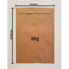 Envelope Kraft Foroni 162x229 80g Caixa 250 Unid Full Foto  mini 1
