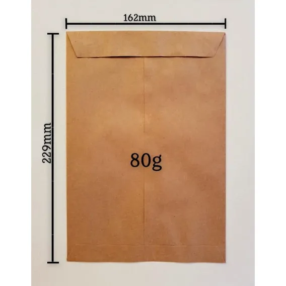 Envelope Kraft Foroni 162x229 80g Caixa 250 Unid Full Foto 1