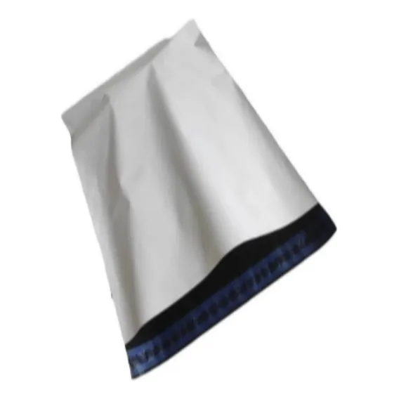 Envelope Plástico Branco 19x25 1000 Un Lacre Sedex Correios Foto 1
