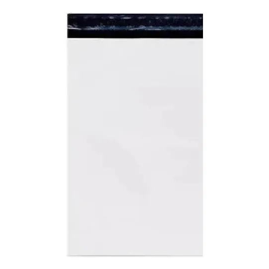 Envelope Plástico Correio Segurança Lacre 13x25 - 100 Und Cor Branco Foto 1
