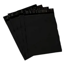 Envelope Plástico Preto Lacre Segurança 19x25 250un Foto mini 2