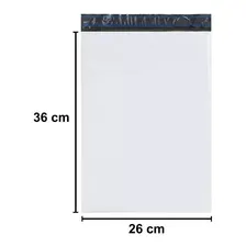 Envelope Plástico Segurança 26x36 100 U Lacre Sedex Correios Foto mini 4