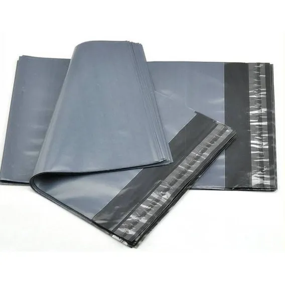 Envelope Plástico Segurança Lacre Sedex 26x36 Cinza 100 Un Foto 1