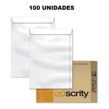 Envelope Saco Branco Sof347 A3 370x470mm Scrity 100un Foto mini 4