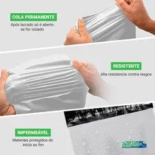 Envelope Saco De Segurança 19x25 Branco 500 Ecommerce Sedex Foto mini  3