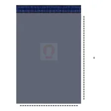 Envelope Saco Embalagem Plastico Cinza 19x25 19 X 25 Com 1000 Foto mini 1