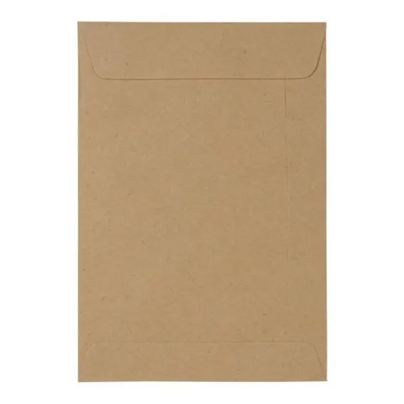 Envelope Saco Kraft 22,9cmx32,4cm 80g Caixa Com 500 Unidades Foto 1