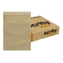 Envelope Saco Kraft Natural Pardo Skn336 260x360 Scrity 300u Foto mini 1