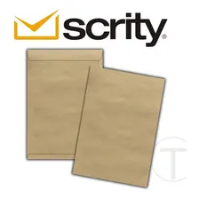Envelope Saco Kraft Natural Scrity 162x229 - Cx C/ 250 Foto mini 4