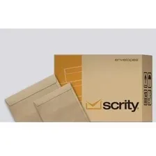Envelope Saco Kraft Skn 012 97x125mm 80g Caixa 250 Und Liso Foto  mini 1