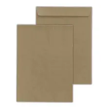 Envelope Saco Kraft Skn 012 97x125mm 80g Caixa 250 Und Liso Foto mini  2