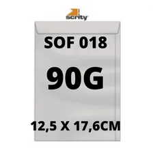 Envelope Saco Offset Sof 18 - 12,5 X 17,6cm - Cx. C/ 250 Cor Branco Foto mini 2