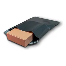 Envelope Segurança 26x36 300 Un Saco Plastico Correio Sedex Cor Preto Foto mini 3