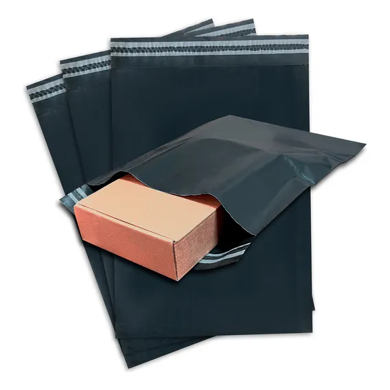 Envelope Segurança 26x36 300 Un Saco Plastico Correio Sedex Cor Preto Foto 1