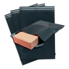 Envelope Segurança 40x50 Saco Plastico Correio Sedex Lacre Cor Preto Foto  mini 1