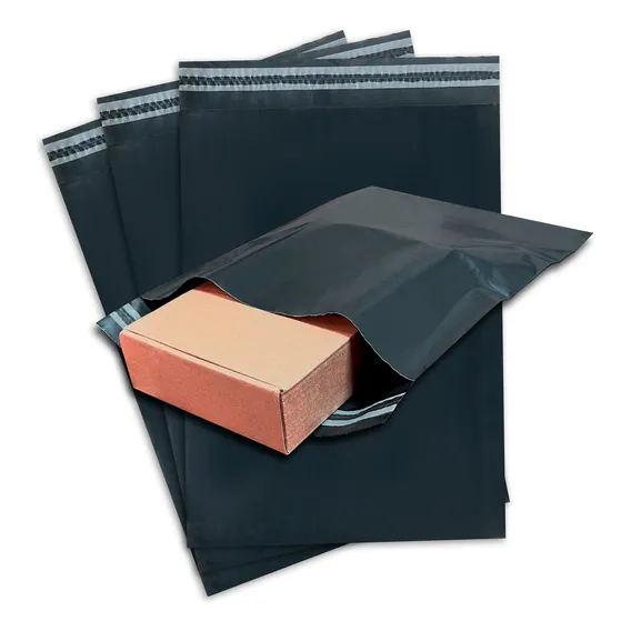 Envelope Segurança 40x50 Saco Plastico Correio Sedex Lacre Cor Preto Foto 1