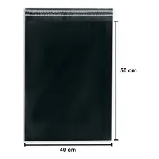 Envelope Segurança 40x50 Saco Plastico Correio Sedex Lacre Cor Preto Foto mini  3