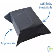 Envelope Segurança Correios Envio Ecommerce Saco Plastico 32x40 Cinza 1000un Fita De Segurança Foto mini  2