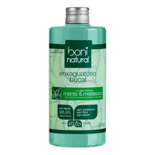 Enxaguante Bucal Sem FlĂșor Menta e Melaleuca 500ml Boni Natural Foto mini 1