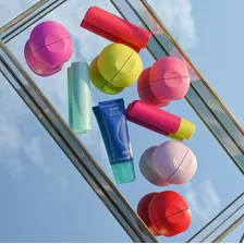 Eos Lip Balm Protetor Labial Original Strawberry Sorbet Foto mini 3
