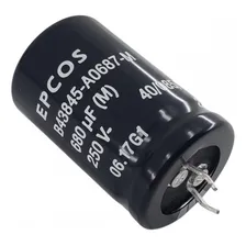 Epcos Capacitor Eletrolitico 680uf 250v - B43845-a0687-m Foto mini 1